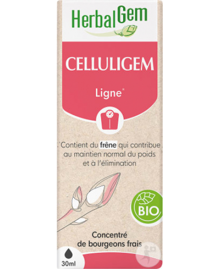 Herbalgem - Celluligem Bio Flacon compte gouttes - 30 ml