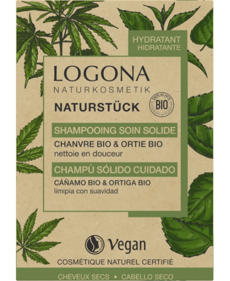 Logona - Shampooing soin solide chanvre Ortie Bio 60 gr cheveux normaux et secs Vegan Espritphyto Logona - Shampooing soin solide chanvre Ortie Bio 60 gr cheveux normaux et secs Vegan Espritphyto