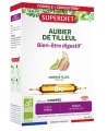 Aubier de Tilleul Bio 20 ampoules de 10ml Superdiet Espritphyto dépuratif articulaire