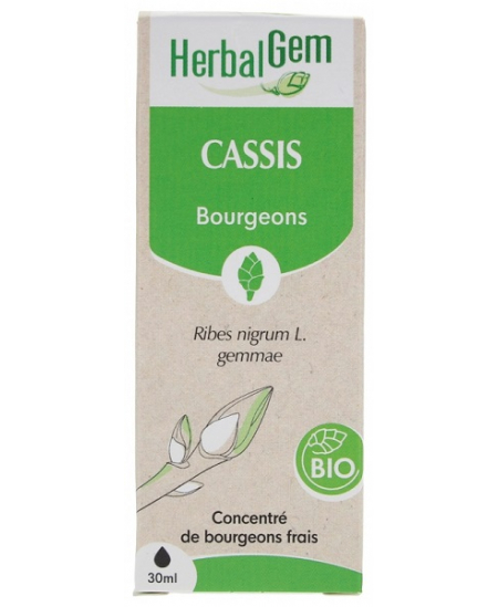 Cassis bio Flacon compte gouttes - 30 ml - Herbalgem articulations confort urinaire Espritphyto
