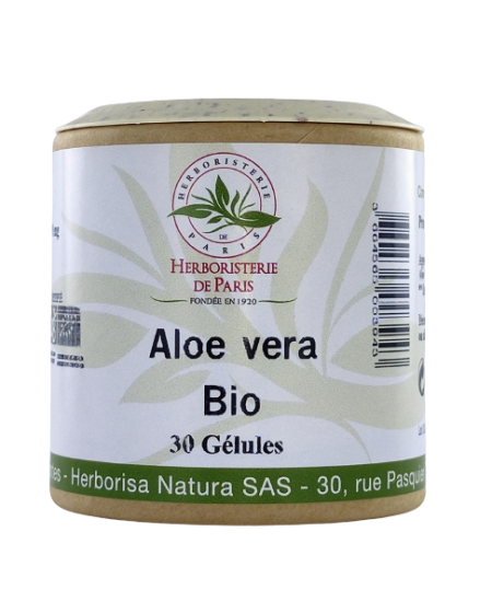 Herboristerie De Paris - Aloe Vera bio - 30 gélules Aloe barbadensis miller digestion Espritphyto Herboristerie De Paris - Aloe Vera bio - 30 gélules Aloe barbadensis miller digestion Espritphyto