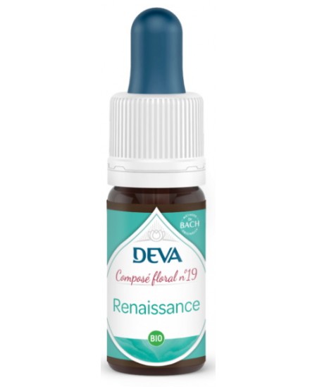 Deva - Composé Floral Bio - Renaissance N°19 - 10 ml Deva - Composé Floral Bio - Renaissance N°19 - 10 ml