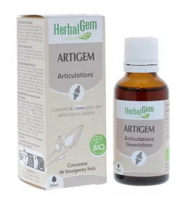 Artigem Bio Flacon compte gouttes - 50 ml - Herbalgem bien être articulaire Espritphyto