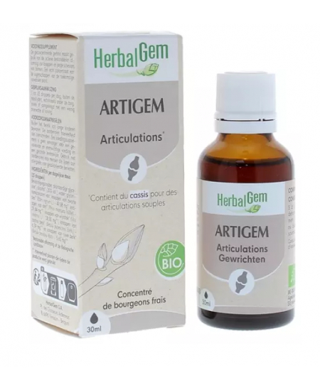 Artigem Bio Flacon compte gouttes - 50 ml - Herbalgem bien être articulaire Espritphyto Artigem Bio Flacon compte gouttes - 50 ml - Herbalgem bien être articulaire Espritphyto