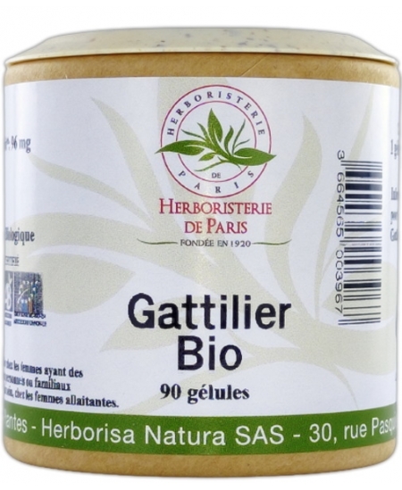 Herboristerie De Paris - Gattilier bio - 90 gélules