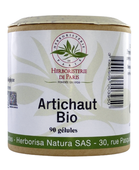 Herboristerie De Paris - Artichaut bio - 90 gélules digestion foie Espritphyto