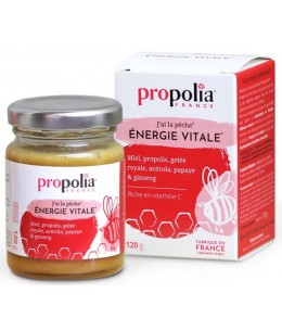 Propolia - Energie Vitale Pot - 120 gr miel propolis gelée royale Espritphyto