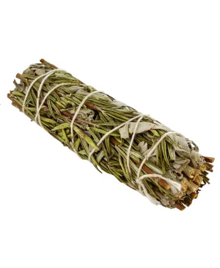 Sauge Blanche & Eucalyptus Smudge 12cm, 25 à 30 grs