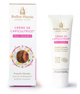 Ballot Flurin - Crème de l'Apicultrice Peau Sensible - 30 ml