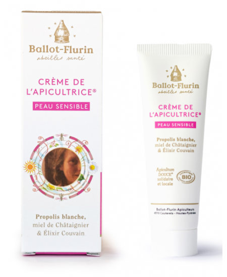 Ballot Flurin - Crème de l'Apicultrice Peau Sensible - 30 ml