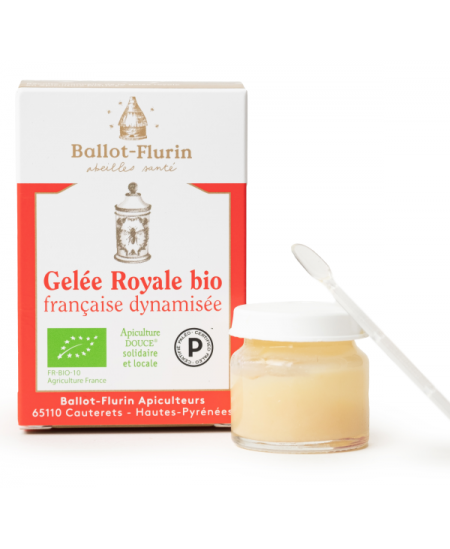 Ballot Flurin - Gelée Royale Fraîche Dynamisée - 10 gr Ballot Flurin - Gelée Royale Fraîche Dynamisée - 10 gr
