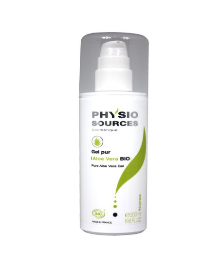 PhysioSources - Gel pur Aloe Vera bio - 200 ml PhysioSources - Gel pur Aloe Vera bio - 200 ml