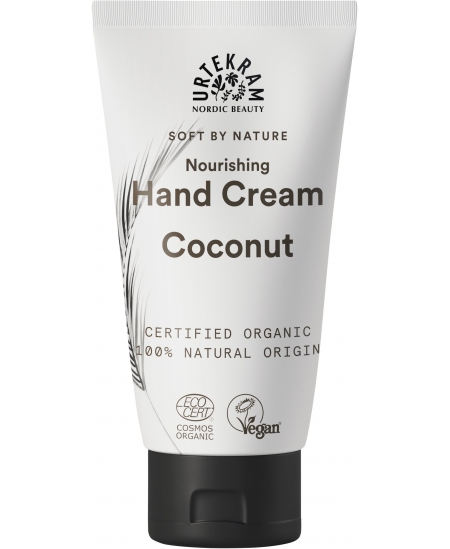 Crème pour les mains à la noix de coco - 75 ml - Urtekram hydratation peaux normales Espritphyto Crème pour les mains à la noix de coco - 75 ml - Urtekram hydratation peaux normales Espritphyto
