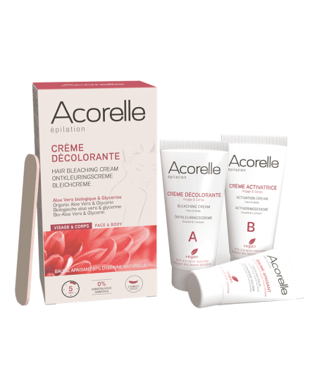 Acorelle - Crème Décolorante Visage et Corps - 2x30 ml