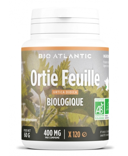 GPH Diffusion Ortie feuilles bio 200 comprimés articulations élimination reminéralisation Espritphyto GPH Diffusion Ortie feuilles bio 200 comprimés articulations élimination reminéralisation Espritphyto