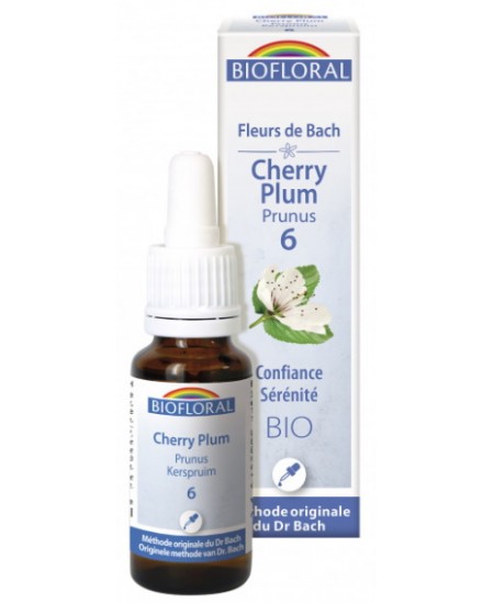 Biofloral - Elixir Prunus n° 6 Cherry Plum - 20 ml émotions pulsions Espritphyto Biofloral - Elixir Prunus n° 6 Cherry Plum - 20 ml émotions pulsions Espritphyto