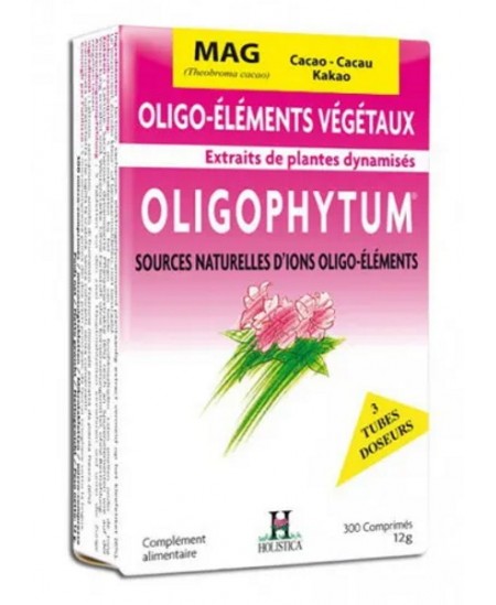 Oligophytum Mag 3 tubes doseurs de 100 micro comprimés - Holistica Oligophytum Mag 3 tubes doseurs de 100 micro comprimés - Holistica