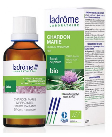 Ladrome - Extrait de Plantes Fraîches Chardon Marie Bio - 50 ml Ladrome - Extrait de Plantes Fraîches Chardon Marie Bio - 50 ml