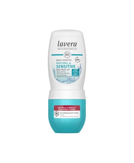 Lavera - Déodorant Roll on Calendula et Aloé Vera Bio BASIS - 50 ml