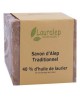 Lauralep - Savon d'Alep Traditionnel 40 pour cent 200gr Olive Laurier 40% anti irritations Espritphyto