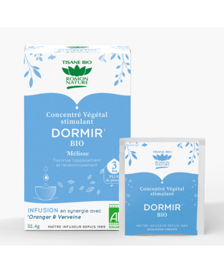 Romon Nature - Tisane triple concentration Mieux dormir Bio - 18 sachets sommeil Espritphyto Romon Nature - Tisane triple concentration Mieux dormir Bio - 18 sachets sommeil Espritphyto