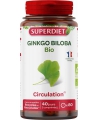 Super Diet - Ginkgo Biloba Bio -  80 comprimés mémoire et concentration Espritphyto