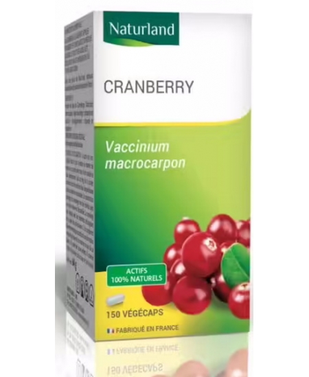 Naturland - Cranberry - 75 Végécaps Naturland - Cranberry - 75 Végécaps