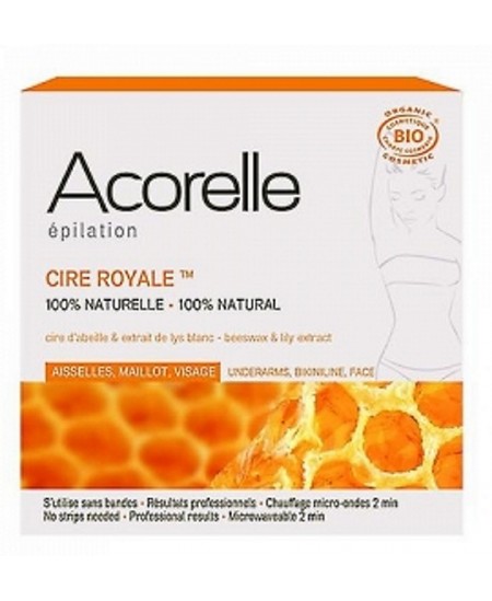 Acorelle - Cire Royale - pot de 100 gr cire d'épilation Espritphyto Acorelle - Cire Royale - pot de 100 gr cire d'épilation Espritphyto