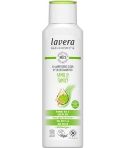 Lavera Shampoing Famille Pomme Quinoa 250 ml brillance et aspcet soyeux des cheveux Espritphyto