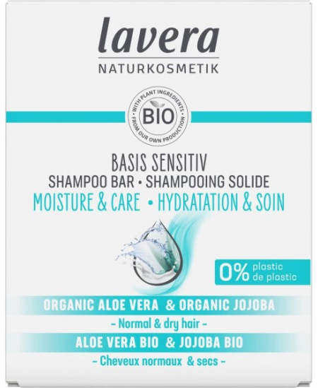 Lavera Shampoing solide Basis Sensitiv Hydratant 50gr