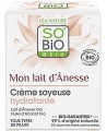 Crème soyeuse hydratante mon lait d'anesse - 50 ml - So'Bio étic