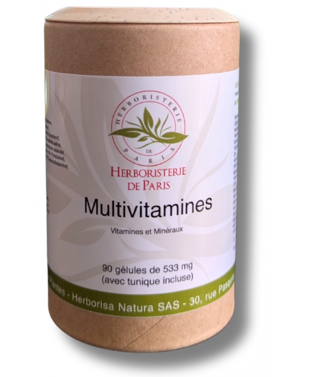 Herboristerie de Paris - Multi Vitamines Minéraux - 60 gélules Herboristerie de Paris - Multi Vitamines Minéraux - 60 gélules