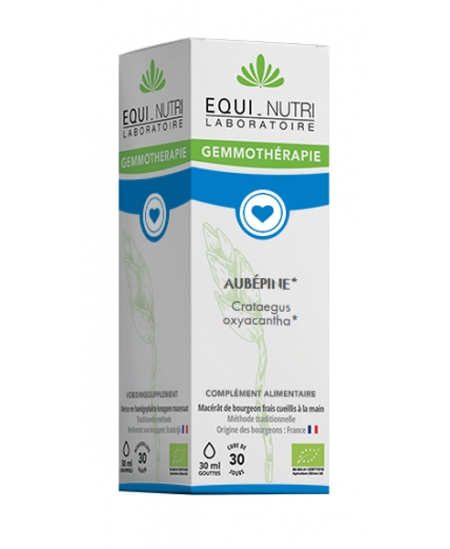 Aubépine bio Flacon compte gouttes - 30 ml - Equi - Nutri nervosité sommeil Espritphyto