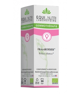 Framboisier bio - 30 ml - Equi-Nutri jeunes pousses bio ménopause allaitement Espritphyto