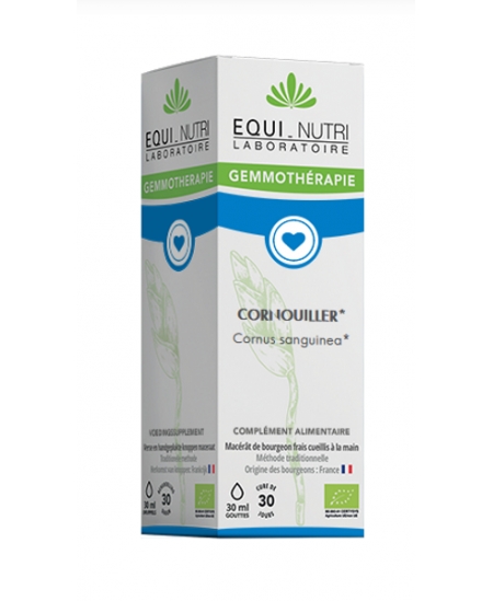 Equi - Nutri - Cornouiller bio Flacon compte gouttes - 30 ml