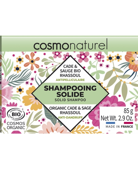 Cosmo Naturel - Shampoing solide Cheveux Antipelliculaire 85 gr