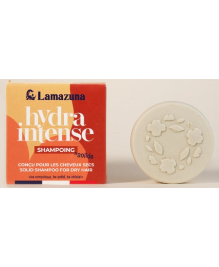 Lamazuna - Shampoing solide Cheveux sec huile de coco vierge 70ml