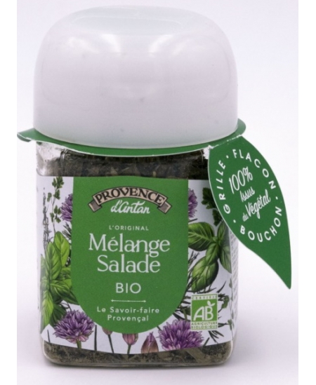 Provence D'Antan - Mélange Salade bio Recharge 8g mélange d'aromates Espritphyto Provence D'Antan - Mélange Salade bio Recharge 8g mélange d'aromates Espritphyto
