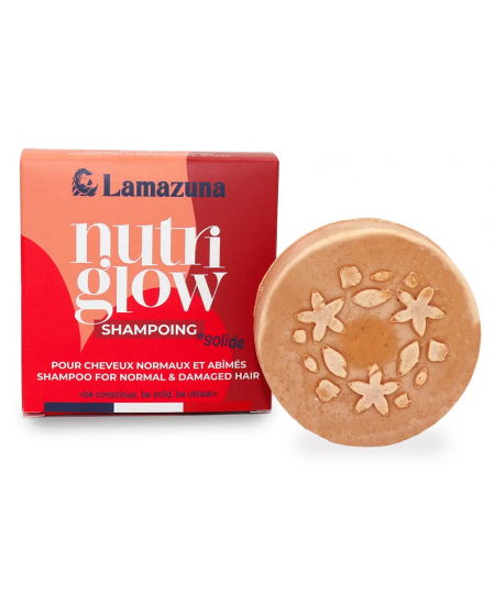 Lamazuna - Shampoing solide Cheveux normaux huile d'Abyssinie 70gr