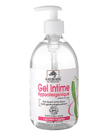 Naturado Gel intime hypoallergénique 500 ml ph physiologique gel hygiène intime Espritphyto Naturado Gel intime hypoallergénique 500 ml ph physiologique gel hygiène intime Espritphyto