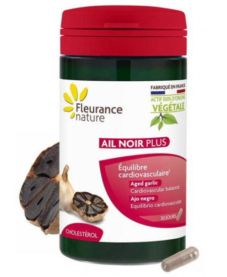 Fleurance Nature - Ail noir plus 60 gélules pression artérielle Espritphyto