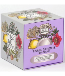 Provence d'Antan - Tisane Be Cube Sérénité bio 24 sachets 36 gr recharge carton calme et zénitude Espritphyto