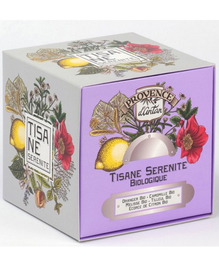 Provence d'Antan - Tisane Be Cube Sérénité bio 24 sachets 36 gr recharge carton calme et zénitude Espritphyto Provence d'Antan - Tisane Be Cube Sérénité bio 24 sachets 36 gr recharge carton calme et zénitude Espritphyto