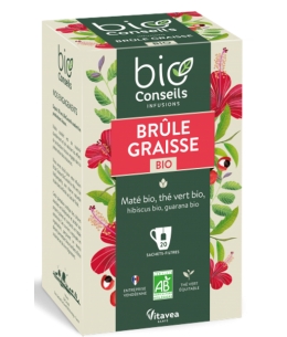 Infusion Brûle Graisse bio - bio équitable 20 sachets - Bio Conseils minceur Espritphyto