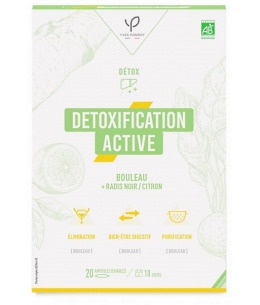 Détoxification active Radis noir Bouleau - 20 ampoules - Bio Conseils dépuratif Espritphyto