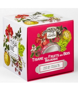 Provence d'Antan Tisane Be Cube Fruits des bois bio 24 sachets recharge carton plaisir et gout acidulé Espritphyto