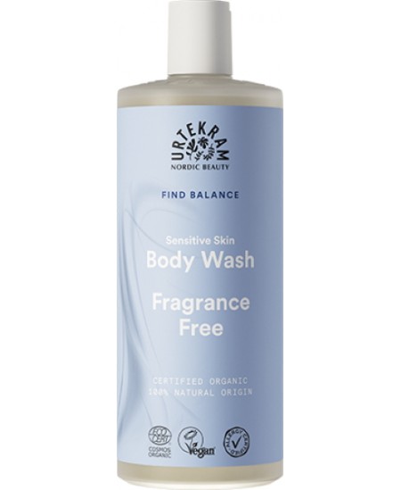 Urtekram - Gel douche sans parfum Peaux sensibles Find Balance 500ml équilibre anti irritations Espritphyto Urtekram - Gel douche sans parfum Peaux sensibles Find Balance 500ml équilibre anti irritations Espritphyto