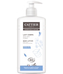 Lait corps hydratant modelant Aloe Vera et Onagre - 500 ml - Cattier fermeté Espritphyto