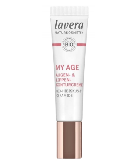 Lavera MY AGE Crème contour des yeux et lèvres 15 ml zones fragiles du visage céramides Espritphyto Lavera MY AGE Crème contour des yeux et lèvres 15 ml zones fragiles du visage céramides Espritphyto