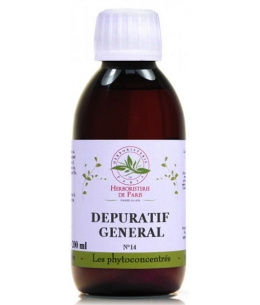 Phyto concentré Dépuratif Général - 200ml - Herboristerie de Paris élimination transit foie Espritphyto